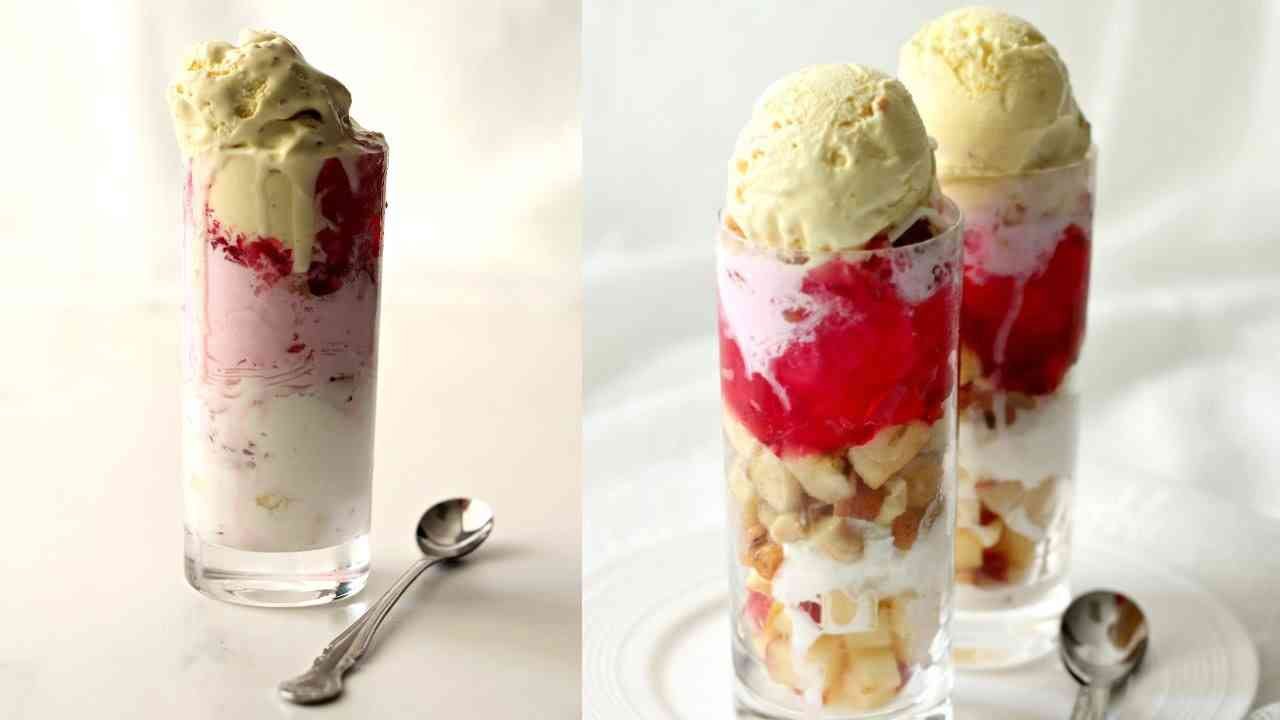 Gudbud Ice Cream Recipe (Layered Indian Sundae) - Ice Cream